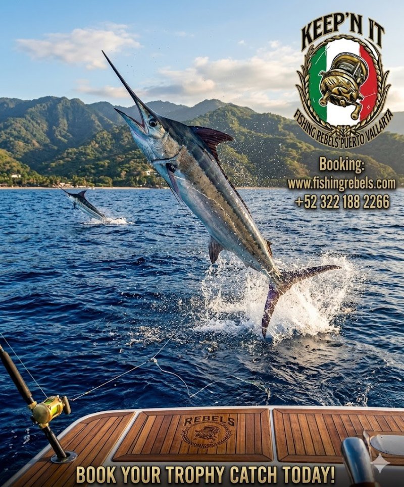 Sportfishing catch aboard a charter boat on Banderas Bay, Puerto Vallarta